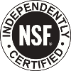 NSF certified seal